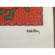 Keith Haring  Litografia 50x70 cm  con certificato