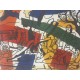 Fernand Leger litografia bfk 50x65 cm con certificato