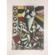 Fernand Leger litografia bfk 50x65 cm con certificato