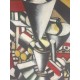 Fernand Leger litografia bfk 50x65 cm con certificato