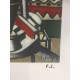 Fernand Leger litografia bfk 50x65 cm con certificato