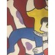 Fernand Leger litografia bfk 50x65 cm con certificato