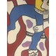 Fernand Leger litografia bfk 50x65 cm con certificato