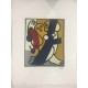 Fernand Leger litografia bfk 50x65 cm con certificato