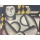 Fernand Leger litografia bfk 50x65 cm con certificato