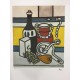 Fernand Leger litografia bfk 50x65 cm con certificato