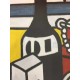 Fernand Leger litografia bfk 50x65 cm con certificato