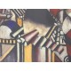 Fernand Leger litografia bfk 50x65 cm con certificato