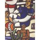 Fernand Leger litografia bfk 50x65 cm con certificato