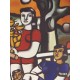 Fernand Leger litografia bfk 50x65 cm con certificato