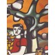 Fernand Leger litografia bfk 50x65 cm con certificato