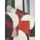 Fernand Leger litografia bfk 50x65 cm con certificato