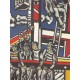 Fernand Leger litografia bfk 50x65 cm con certificato