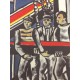 Fernand Leger litografia bfk 50x65 cm con certificato