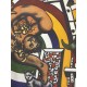 Fernand Leger litografia bfk 50x65 cm con certificato