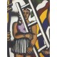 Fernand Leger litografia bfk 50x65 cm con certificato