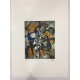 Fernand Leger litografia bfk 50x65 cm con certificato