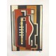 Fernand Leger litografia bfk 50x65 cm con certificato