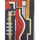 Fernand Leger litografia bfk 50x65 cm con certificato