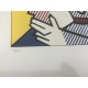 Roy Lichtenstein litografia cm 35x50 timbro STYRIA - Castelli Graphics