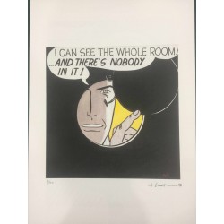 Roy Lichtenstein litografia cm 35x50 timbro STYRIA - Castelli Graphics