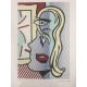 Roy Lichtenstein litografia cm 35x50 timbro STYRIA - Castelli Graphics