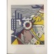 Roy Lichtenstein litografia cm 35x50 timbro STYRIA - Castelli Graphics