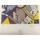 Roy Lichtenstein litografia cm 35x50 timbro STYRIA - Castelli Graphics