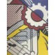 Roy Lichtenstein litografia cm 35x50 timbro STYRIA - Castelli Graphics