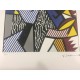 Roy Lichtenstein litografia cm 35x50 timbro STYRIA - Castelli Graphics