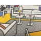 Roy Lichtenstein litografia cm 35x50 timbro STYRIA - Castelli Graphics