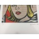 Roy Lichtenstein litografia cm 35x50 timbro STYRIA - Castelli Graphics