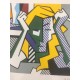 Roy Lichtenstein litografia cm 35x50 timbro STYRIA - Castelli Graphics