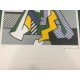 Roy Lichtenstein litografia cm 35x50 timbro STYRIA - Castelli Graphics