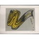 Roy Lichtenstein litografia cm 35x50 timbro STYRIA - Castelli Graphics