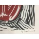 Roy Lichtenstein litografia cm 35x50 timbro STYRIA - Castelli Graphics