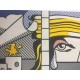 Roy Lichtenstein litografia cm 35x50 timbro STYRIA - Castelli Graphics