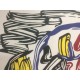 Roy Lichtenstein litografia cm 35x50 timbro STYRIA - Castelli Graphics