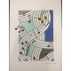 Roy Lichtenstein litografia cm 35x50 timbro STYRIA - Castelli Graphics