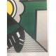 Roy Lichtenstein litografia cm 35x50 timbro STYRIA - Castelli Graphics