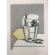 Roy Lichtenstein litografia cm 35x50 timbro STYRIA - Castelli Graphics