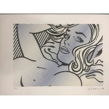 Roy Lichtenstein litografia cm 35x50 timbro STYRIA - Castelli Graphics