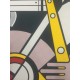 Roy Lichtenstein litografia cm 35x50 timbro STYRIA - Castelli Graphics