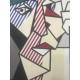 Roy Lichtenstein litografia cm 35x50 timbro STYRIA - Castelli Graphics