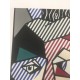 Roy Lichtenstein litografia cm 35x50 timbro STYRIA - Castelli Graphics