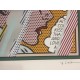 Roy Lichtenstein litografia cm 35x50 timbro STYRIA - Castelli Graphics