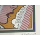 Roy Lichtenstein litografia cm 35x50 timbro STYRIA - Castelli Graphics