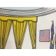 Roy Lichtenstein litografia cm 35x50 timbro STYRIA - Castelli Graphics