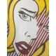 Roy Lichtenstein litografia cm 35x50 timbro STYRIA - Castelli Graphics