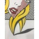 Roy Lichtenstein litografia cm 35x50 timbro STYRIA - Castelli Graphics